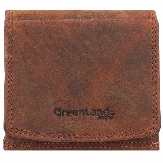 Greenland Nature Montenegro Wallet RFID Leather 10 cm braun