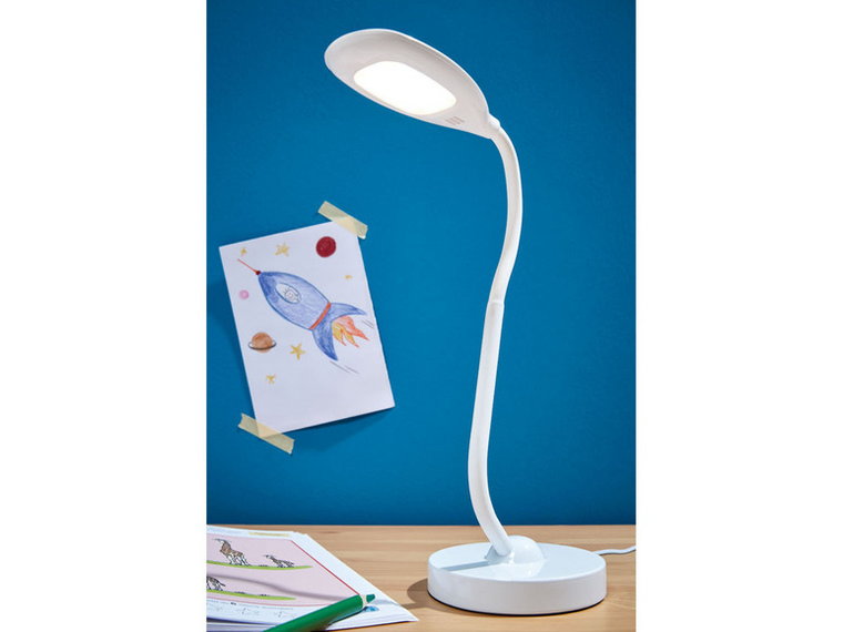 LIVARNO home Lampka stołowa LED dotykowa (Lampka stołowa, barwa światła - ciepła biel)