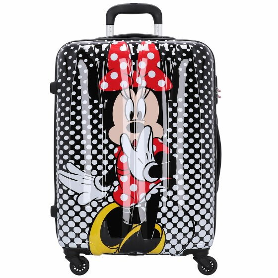 American Tourister Disney Legends Wózek na 4 kołach 75 cm minnie mouse polka dot