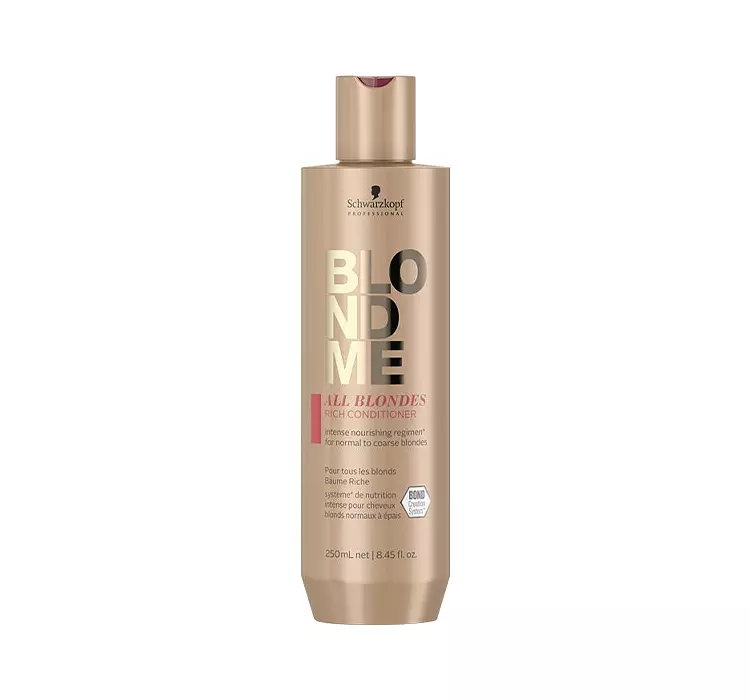 SCHWARZKOPF BLONDME ALL BLONDES RICH ODŻYWKA DO WŁOSÓW BLOND 250ML