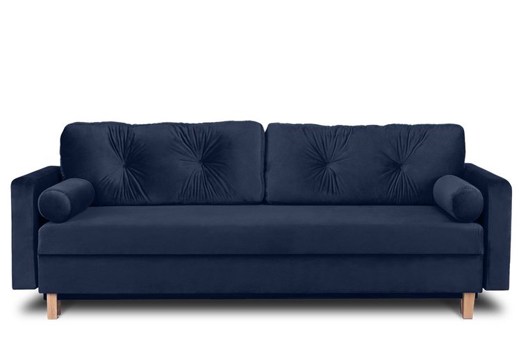 Sofa trzyosobowa KONSIMO Eriso, granatowy, 230x80x100 cm