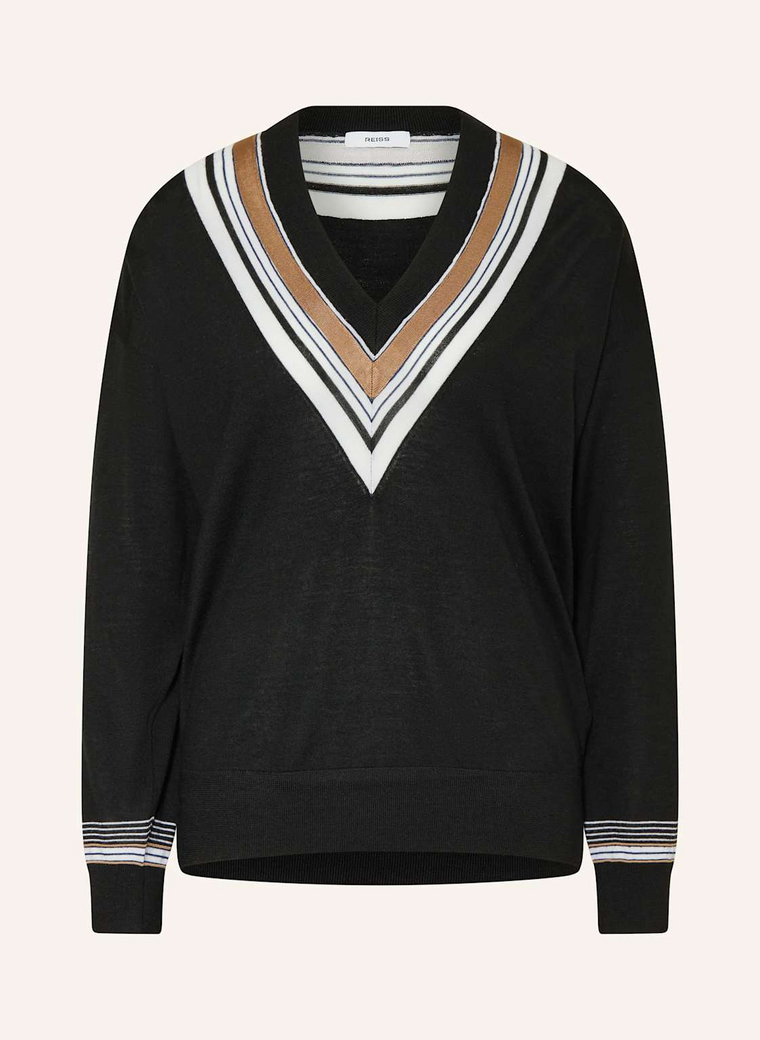 Reiss Sweter Maisie schwarz