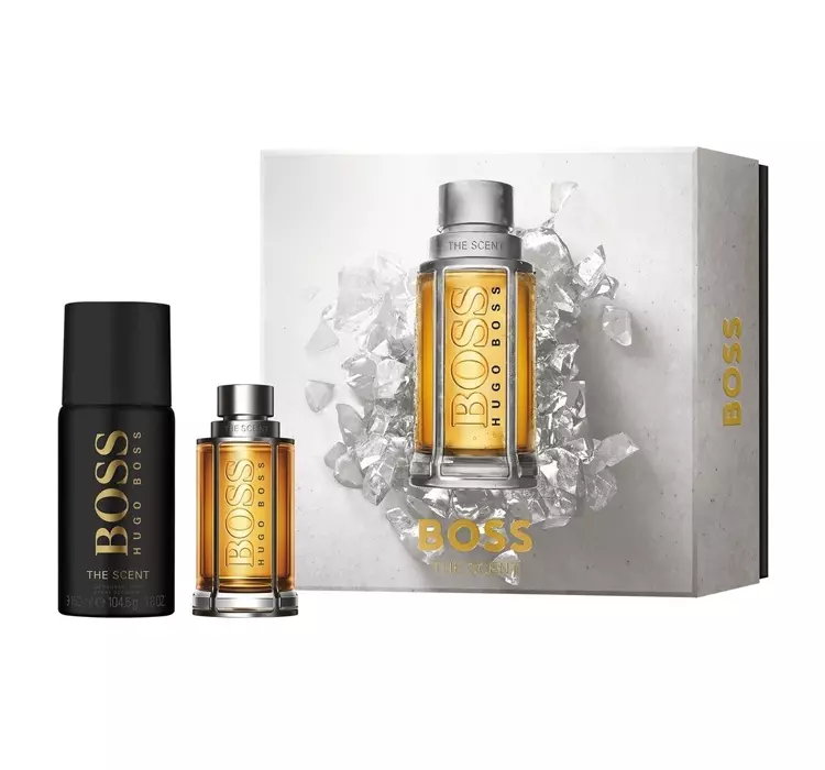 HUGO BOSS THE SCENT WODA TOALETOWA SPRAY 50ML + DEZODORANT SPRAY 150ML