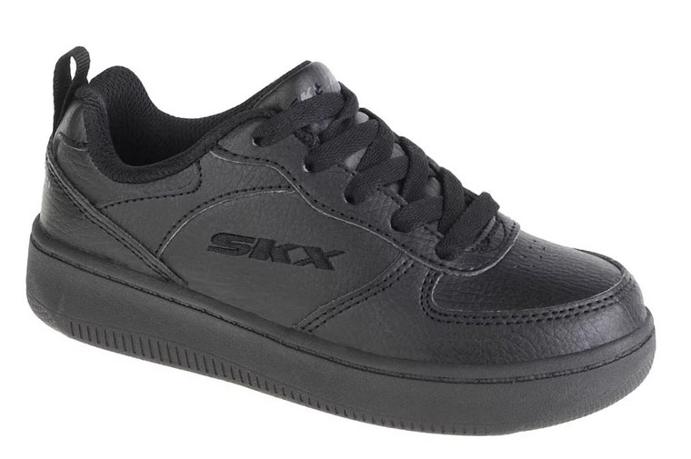 Skechers Sport Court 92 405696L-BBK, Dla chłopca, Czarne, buty sneakers, skóra syntetyczna, rozmiar: 31