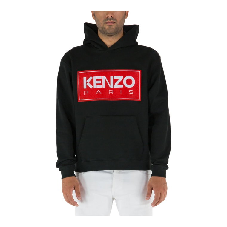 Klasyczny męski hoodie z logo Kenzo