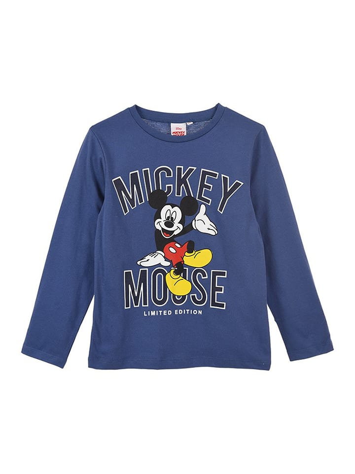 Disney Mickey Mouse Koszulka "Myszka Miki" w kolorze granatowym