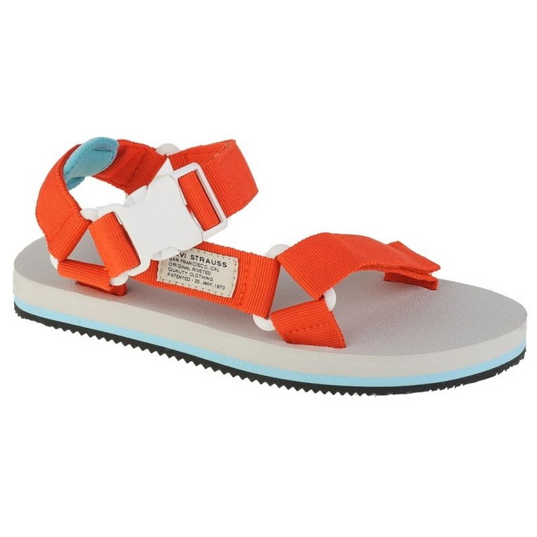 Levis Sandały Levi&#39;s Tahoe Refresh Sandal W 234206-989-78 pomarańczowe