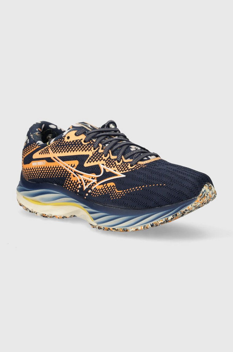 Mizuno buty do biegania Wave Rider 27 x Roxy kolor granatowy J1GD2358