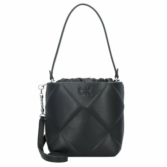 Calvin Klein Quilt Mini Torba Torba na ramię 18 cm black