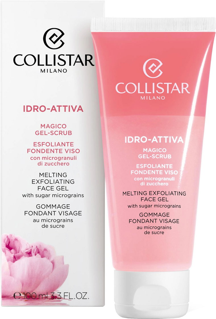 Collistar Idro-Attiva Melting Złuszczający Żel do Twarzy każdy rodzaj skóry 100 ml (8015150211352). Peeling do twarzy
