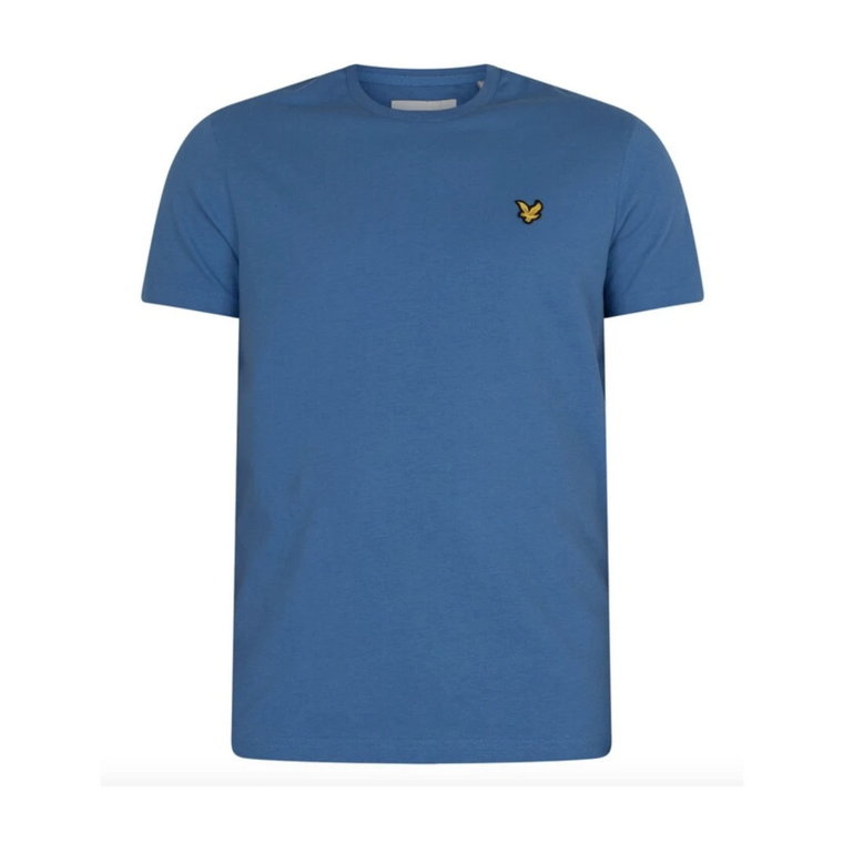 Organiczna Bawełna Niebieski T-Shirt Lyle & Scott
