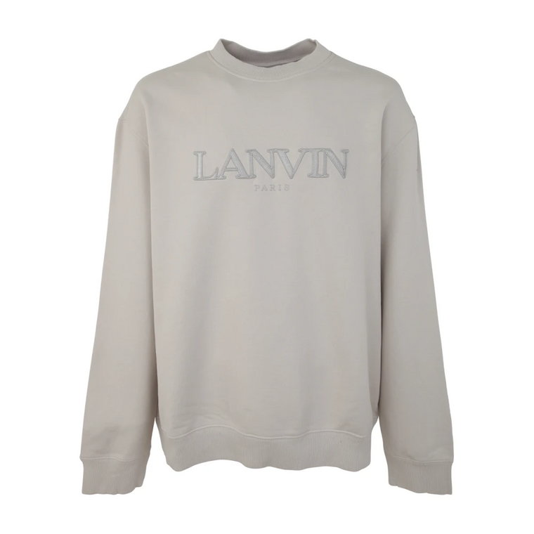 Klasyczny Sweter z Haftem Lanvin
