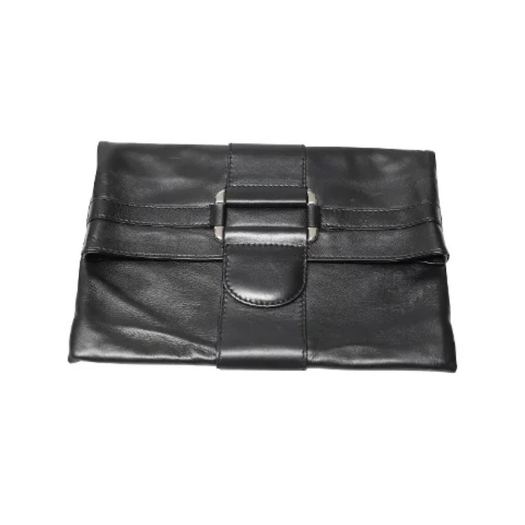 Pre-owned Leather clutches Alexander McQueen Pre-owned
