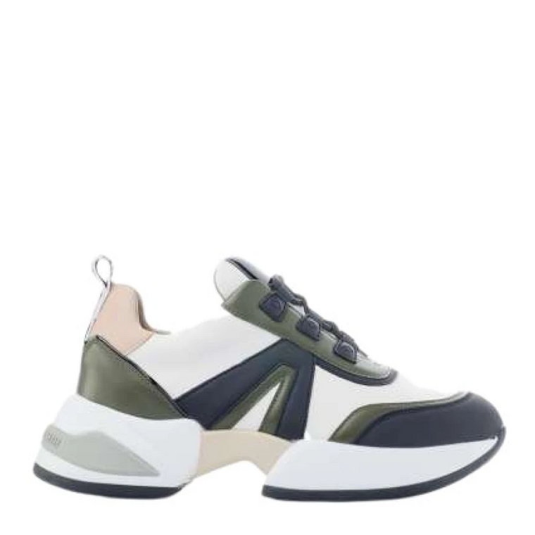 Nowoczesny Marble Sneaker z militarnymi detalami Alexander Smith