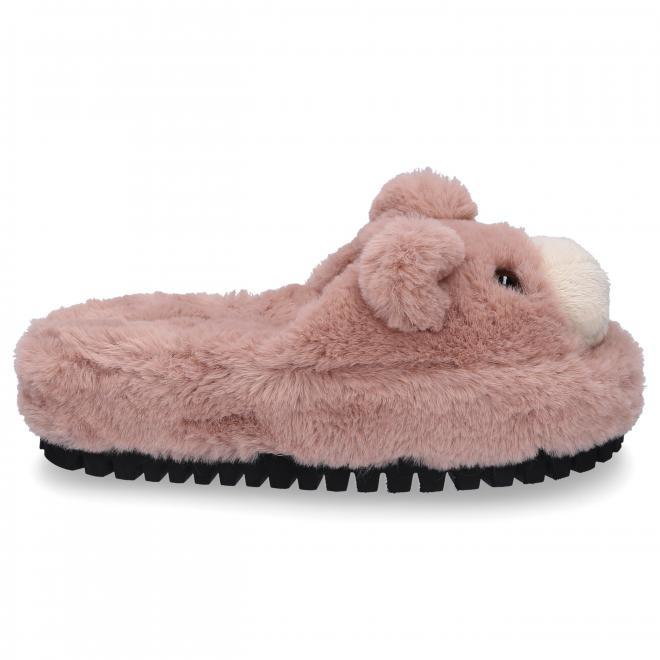 Dolce & Gabbana Kapcie PELUCHE  blady róż