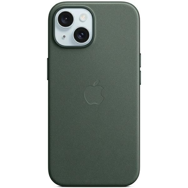 Etui Apple MT3J3ZM/A iPhone 15 / 14 / 13 6.1" MagSafe wieczna zieleń/evergreen FineWoven Case