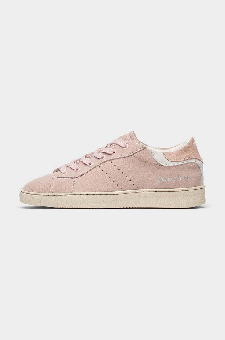 Filling Pieces sneakersy zamszowe Frame Suede kolor różowy 71722791898