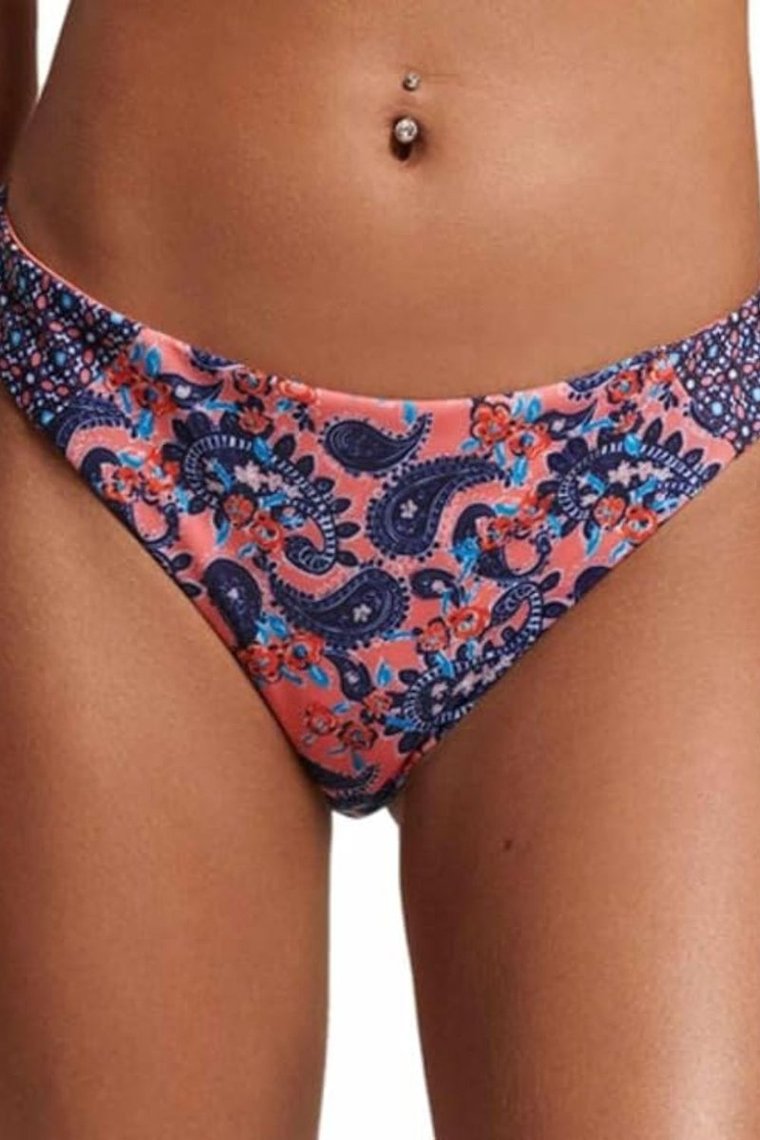 Bikini damskie Superdry Vintage Surf dół stroju majtki plażowe-XS