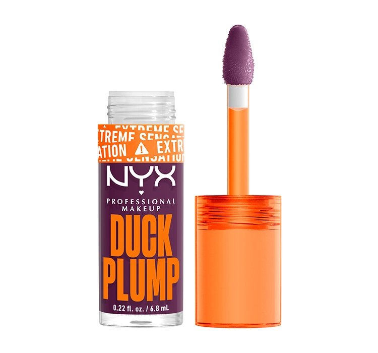 NYX PROFESSIONAL MAKEUP DUCK PLUMP POWIĘKSZAJĄCY BŁYSZCZYK DO UST 17 PURE PLUM-P 7ML