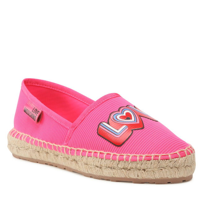 Espadryle LOVE MOSCHINO