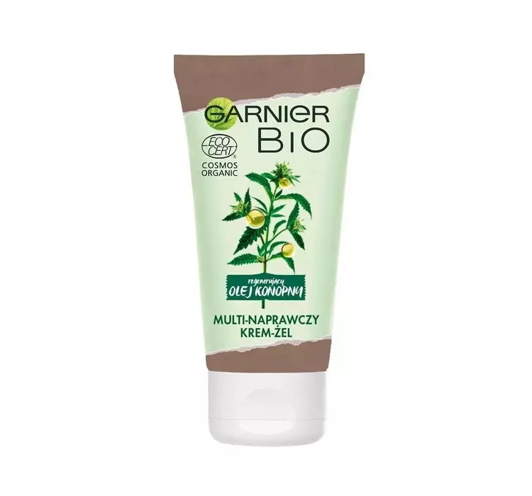 GARNIER BIO REPAIRING HEMP NAPRAWCZY ŻEL KREM DO TWARZY 50ML