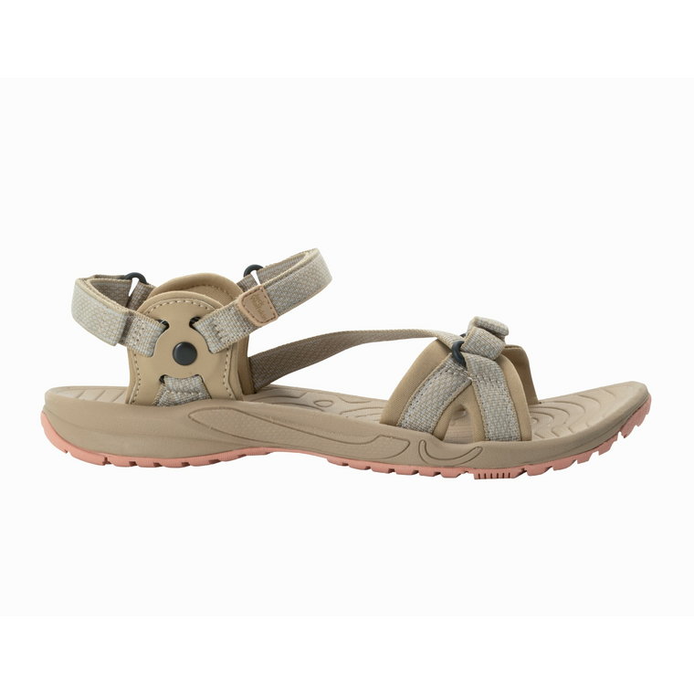 Sandały sportowe damskie Jack Wolfskin LAKEWOOD RIDE SANDAL W sand storm - 35,5