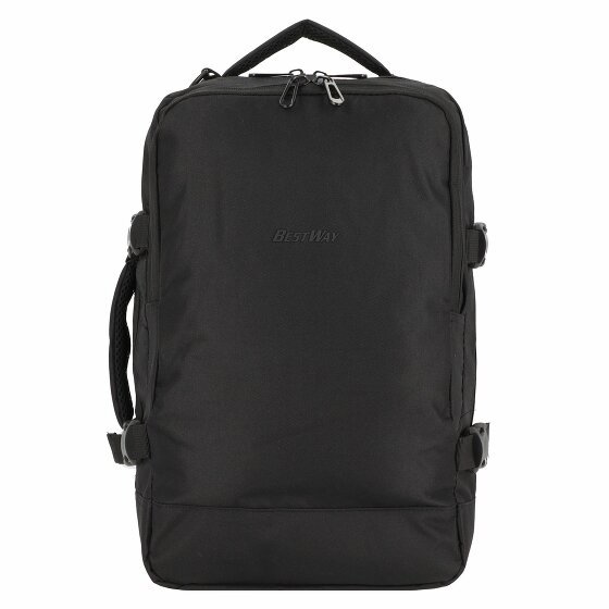 Worldpack BestWay Plecak 41.5 cm Komora na laptopa schwarz