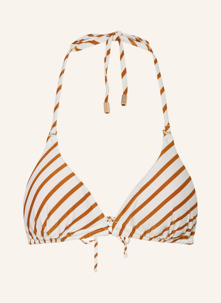 Beachlife Góra Od Bikini Trójkątnego Spice Stripe weiss