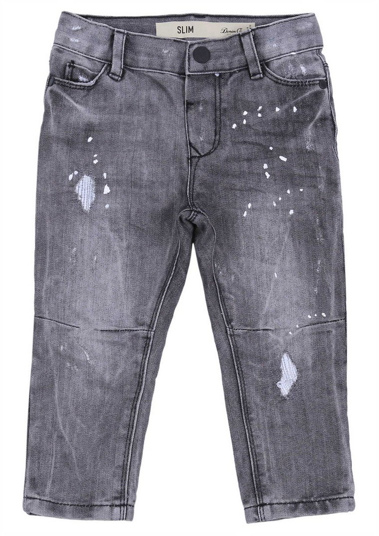 Przecierane spodnie jeansowe Denim Co. 4-5 lat 110 cm