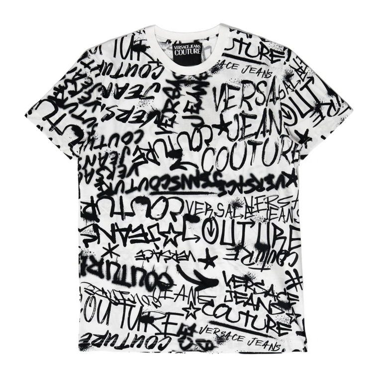 Print All Over Tee - 75Gah6S0 Js211/003 Versace Jeans Couture