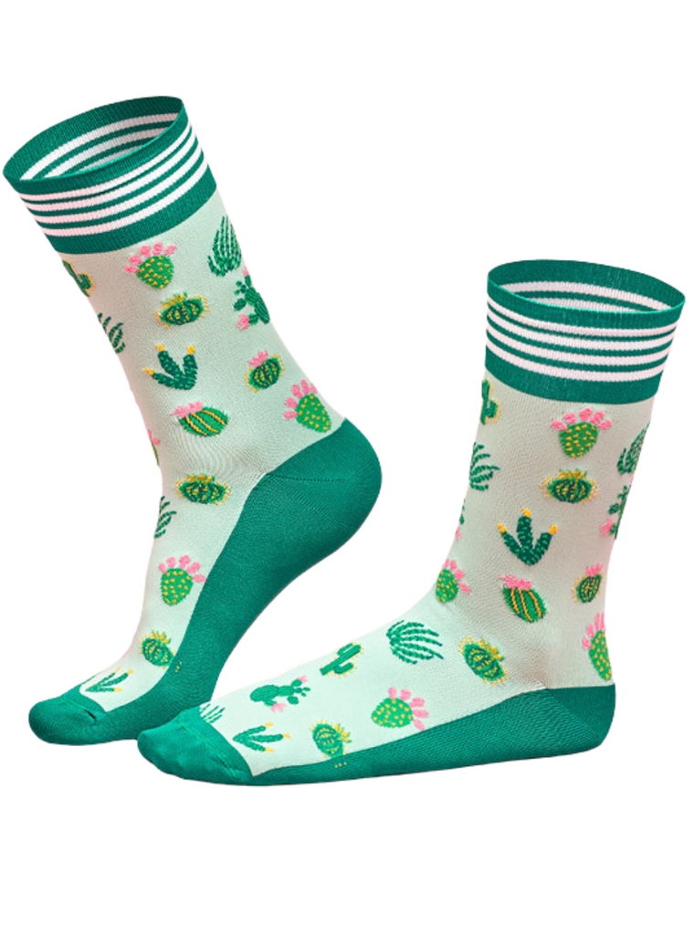 Zaawansowane skarpetki sportowe, Cactus, produkt włoski Luigi di Focenza Socks