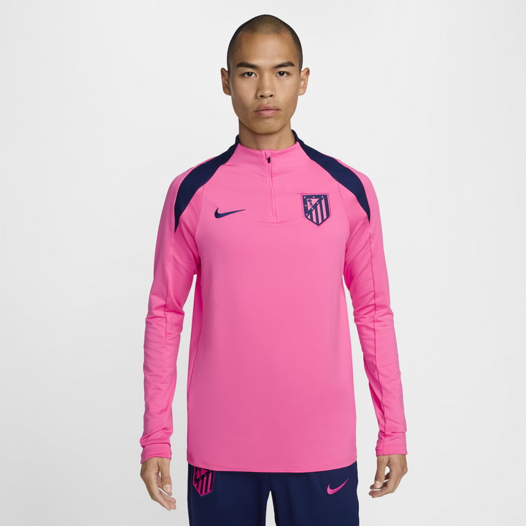 Męska treningowa koszulka piłkarska Nike Dri-FIT Atlético Madryt Strike (wersja trzecia) - Różowy