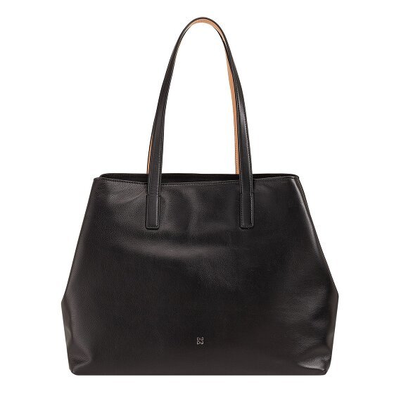 DuDu Pauline Shopper Bag Skórzany 36 cm black