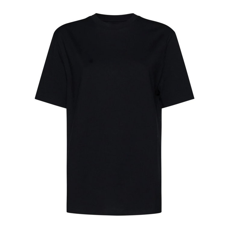 Czarne T-shirty i Pola Jil Sander