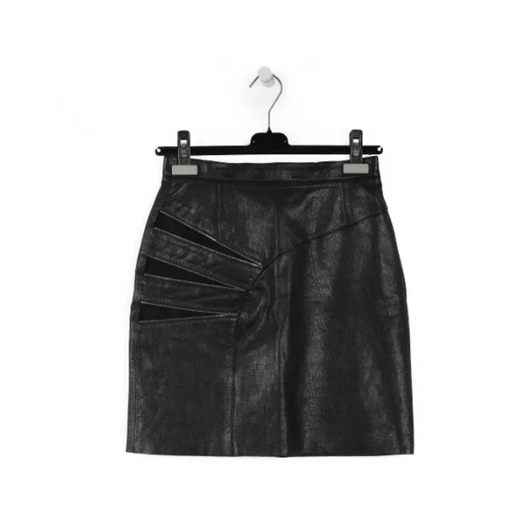 Pre-owned Leather bottoms Saint Laurent Vintage