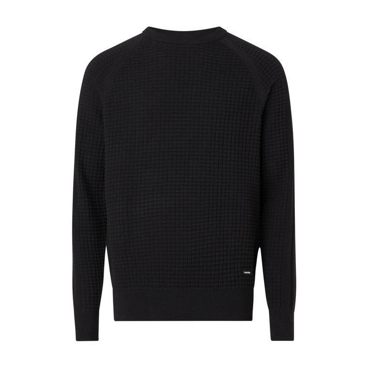 Czarne Swetry - Pullover Calvin Klein