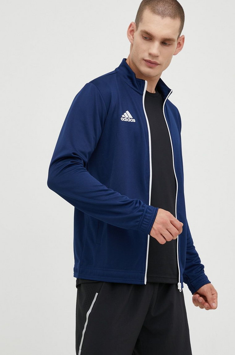 adidas Performance bluza treningowa Entrada 22 męska kolor granatowy z aplikacją  H57523