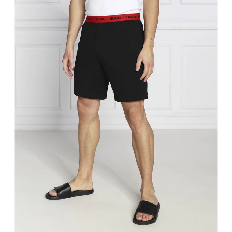 Hugo Bodywear Szorty od piżamy Linked Short Pant | Regular Fit