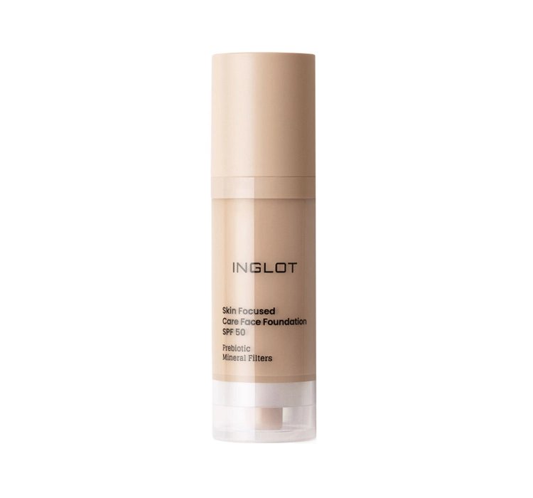 INGLOT SKIN FOCUSED CARE FACE FOUNDATION PIELĘGNACYJNY PODKŁAD DO TWARZY 303 PORCELAIN BEIGE 30ML