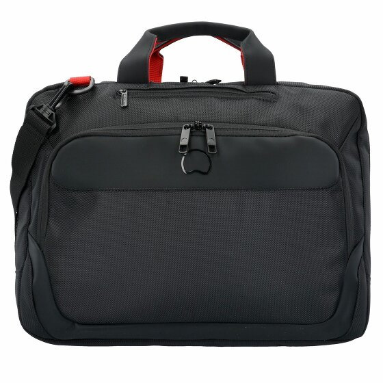 Delsey Paris Teczka Parvis z przegrodą na laptopa 39 cm schwarz