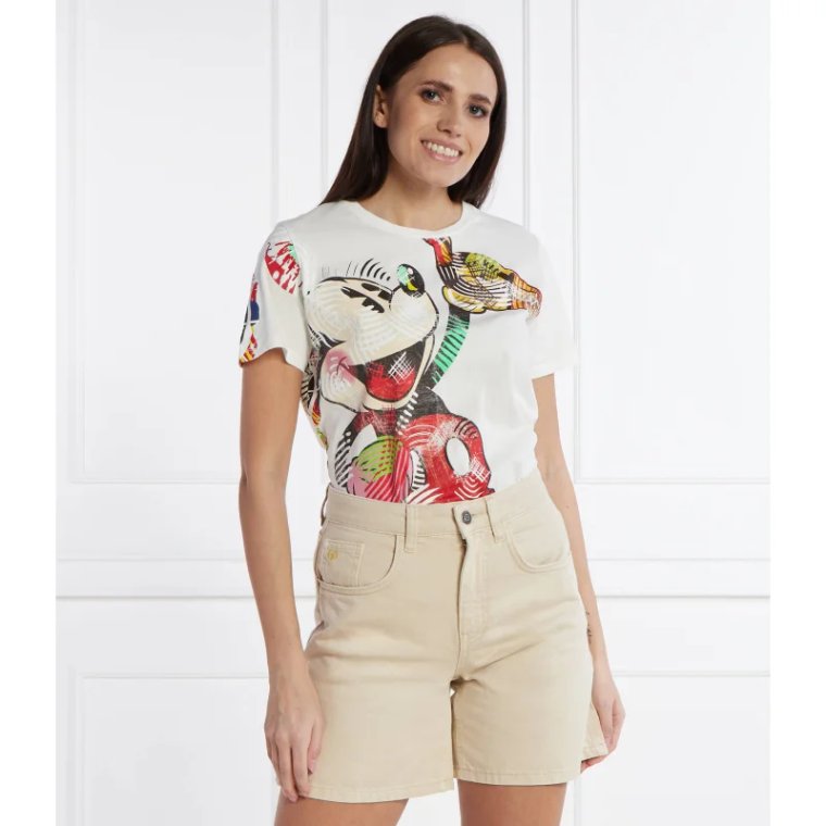 Desigual T-shirt DESIGUAL X MICKEY MOUSE | Regular Fit