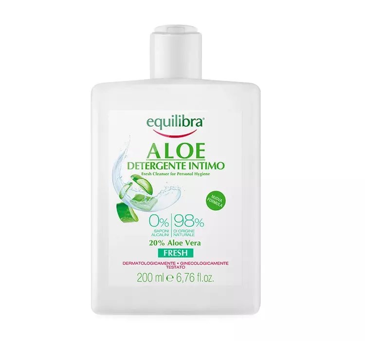 EQUILIBRA ALOE PROTEZIONE NATURALE ODŚWIEŻAJĄCY ŻEL DO HIGIENY INTYMNEJ 200ML