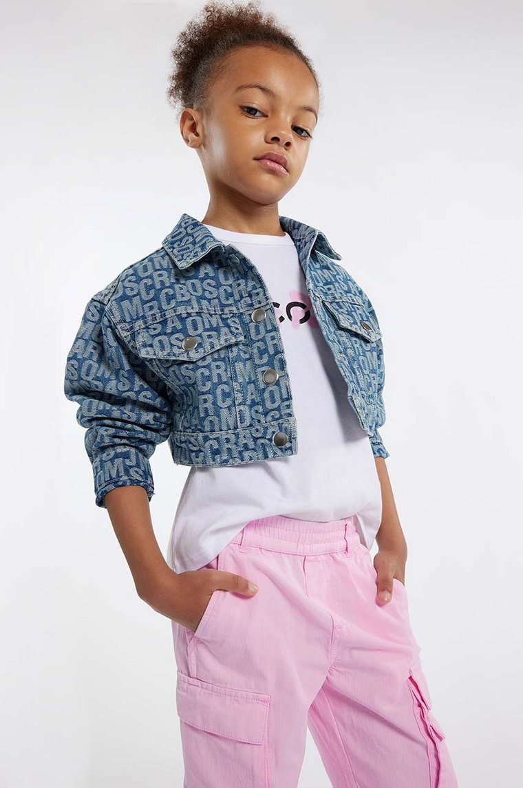 Marc Jacobs kurtka jeansowa dziecięca kolor niebieski