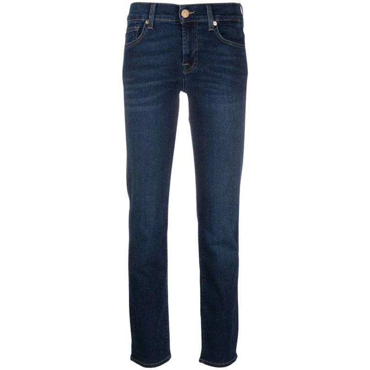 Roxanne Mid Rise Slim Fit Jeans 7 For All Mankind