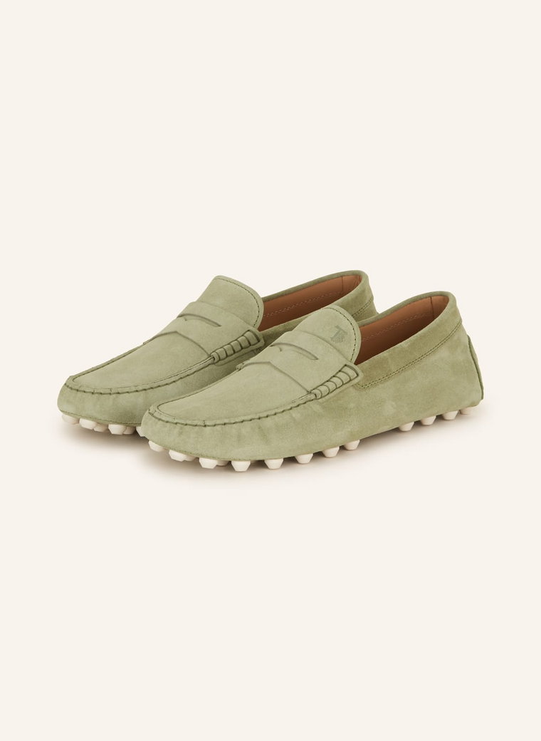 Tod's Mokasyny Gommino gruen