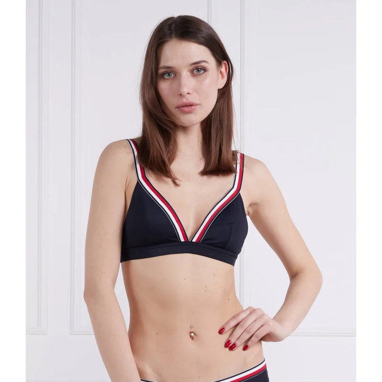 Tommy Hilfiger Góra od bikini TH GLOBAL STRIPE-S