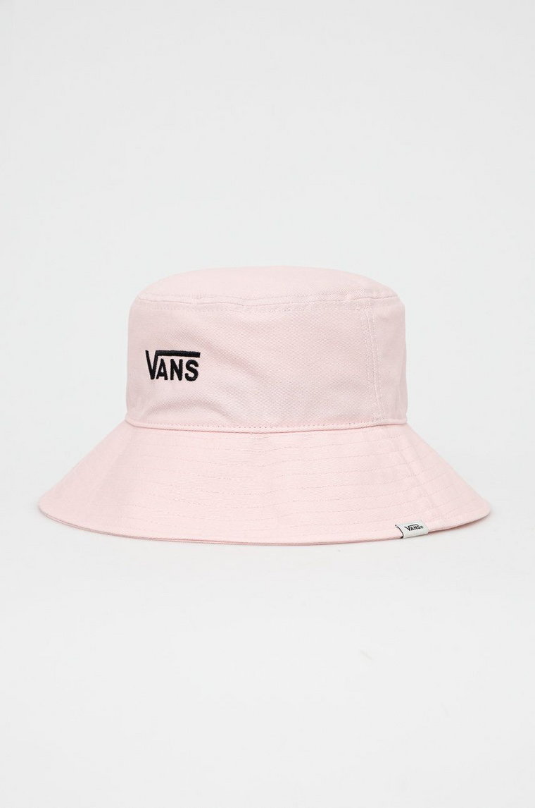 Vans Kapelusz kolor różowy bawełniany VN0A5GRGZJY1-pink