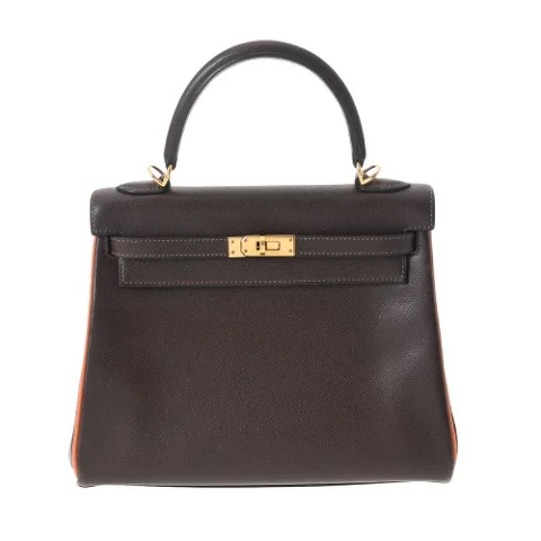 Pre-owned Leather handbags Hermès Vintage