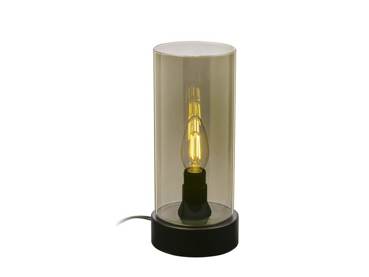 LIVARNO home Lampa stołowa LED, ze szkłem dymionym, 4,2 W (Klosz podłużny)
