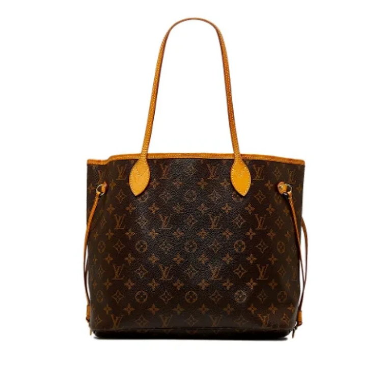 Brązowa Skórzana Torba Louis Vuitton Neverfull MM Louis Vuitton Vintage